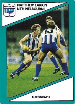1988 Scanlens VFL #36 Matthew Larkin Front